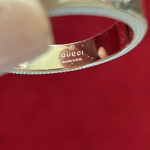 Gucci silver ring NIB - Picture 9 of 11